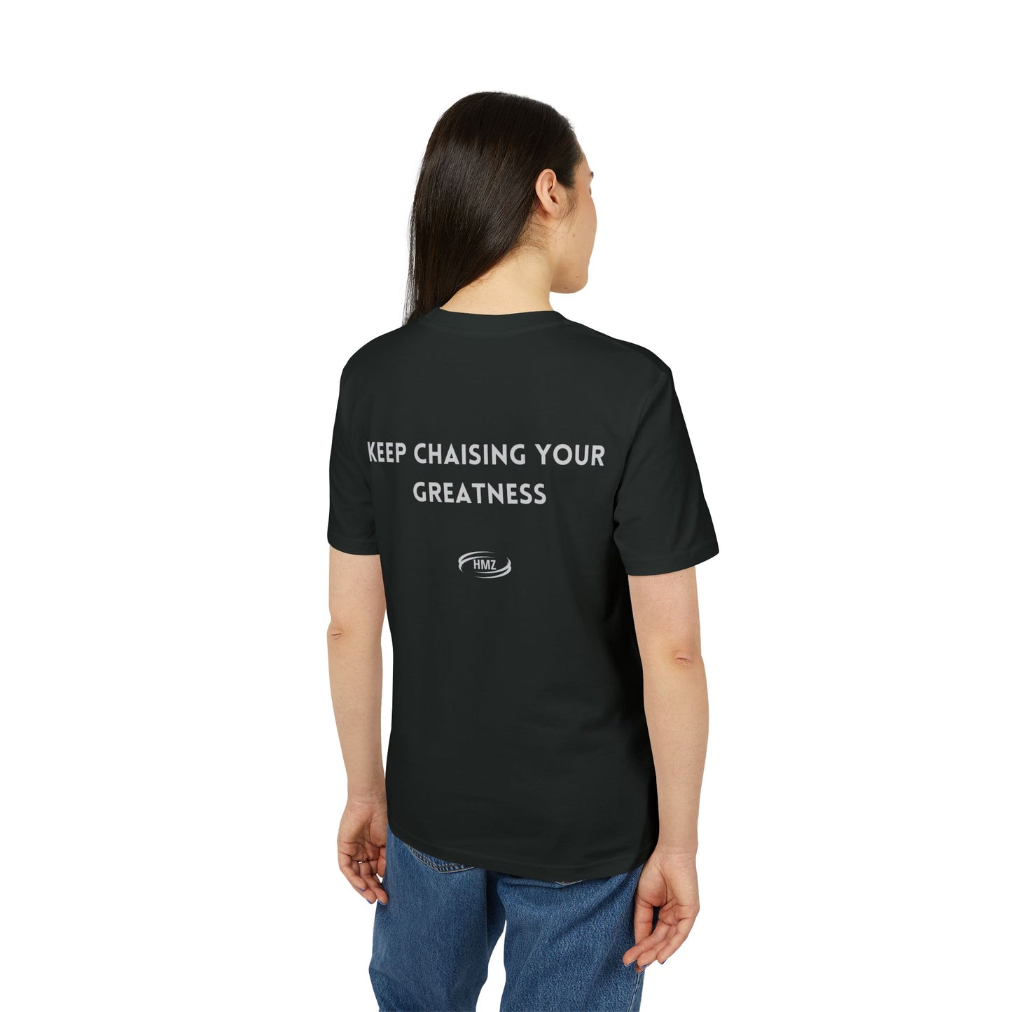 Motivational Unisex T-Shirt - 'Human Mouvement Zone' & 'Keep Chasing Your Greatness'