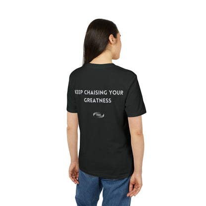 Motivational Unisex T-Shirt - 'Human Mouvement Zone' & 'Keep Chasing Your Greatness'