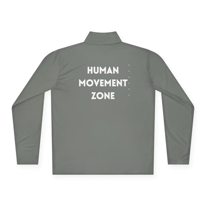 Unisex Quarter-Zip Pullover - Human Movement Zone Activewear